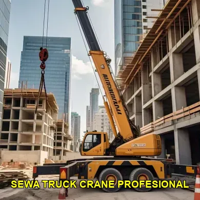 sewa truck crane profesional